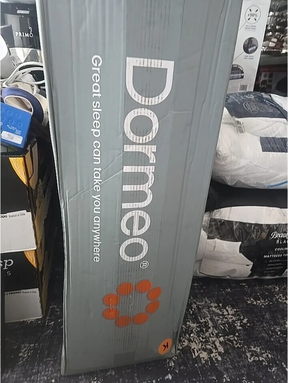 Dormeo Premium King Breathable Mattress (76x80x2.95 inches), White